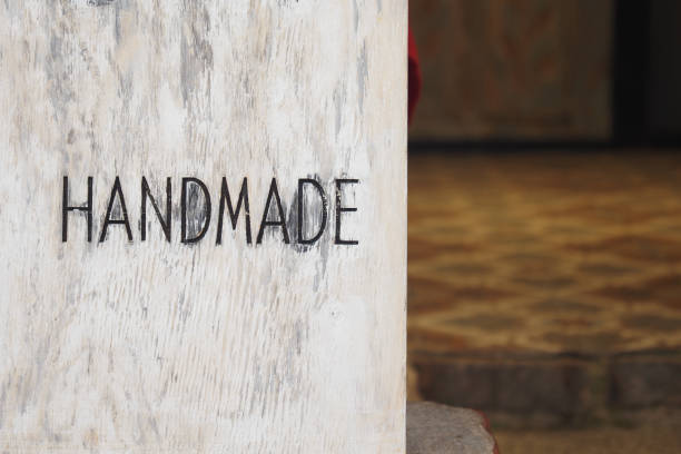 istock An Exquisitely Elegant Handmade Sign Beautifully Displayed on a Smooth Polished Marble Surface 2196311579