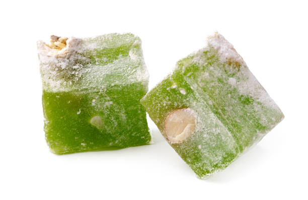 istock Delightful green confection prepared with nuts, perfect for sharing during festive gatherings 2196323304