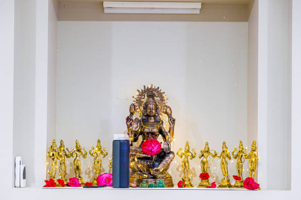 Batu cave, famous ancient hinduism temple in a sunny day in Kuala Lumpur, Malaysia