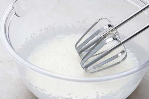 Whipping Heavy Cream with a Hand Mixer