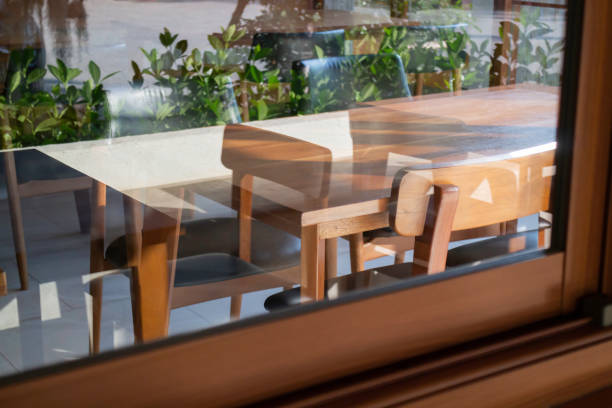 istock Coffee cafe shop or tropical cafeteria concept exterior 2196335383