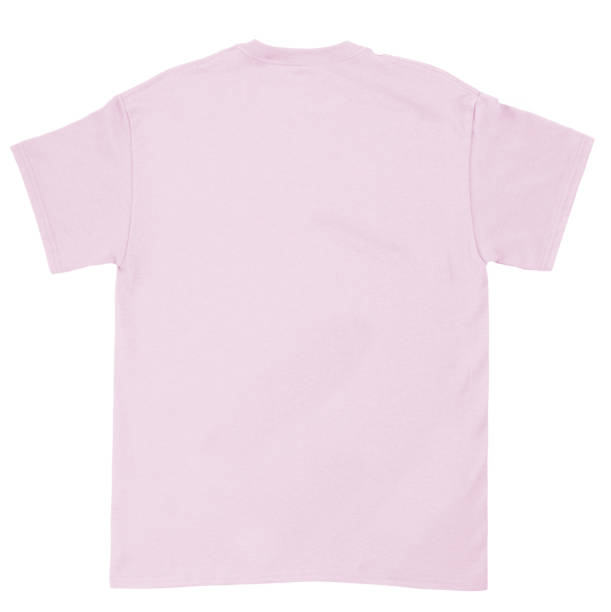 istock An empty pink T-shirt on a white background 2196335490