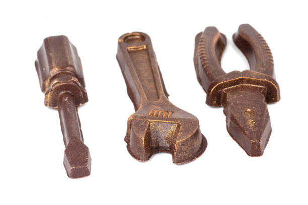 istock Old rusty pliers isolated on a white background. Close-up. 2196338307