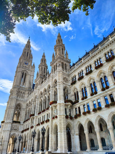 istock Vienna City Hall on summer day 2196340283