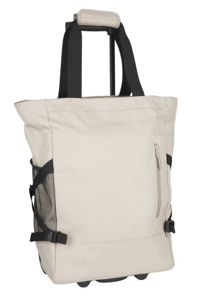 istock Travel cloth bag cut out isolated white background with clipping path 2196343256