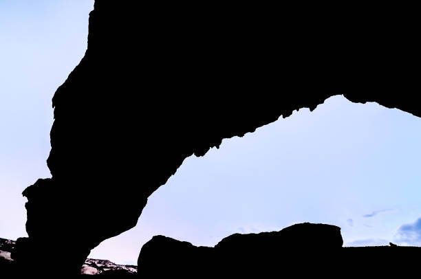istock Natural Arch in the Desert 2196349597