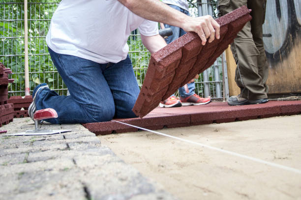 istock Installation of paving slabs 2196351450