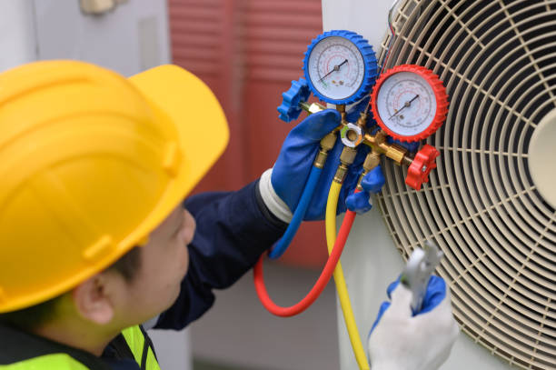 istock Engineers is checking the air conditioning cooling system of a major building or industrial facility. 2196353140