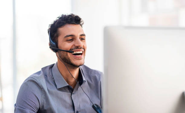 istock Smiling Customer Service Representative Assisting Clients With Proven Expertise in a Professional Setting 2196353231