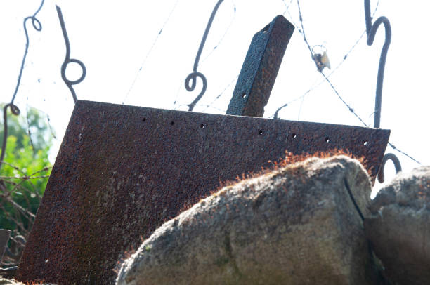 istock Head above the parapet 2 would you? 2196368537