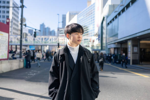 istock Young freelance worker walking in city 2196383920