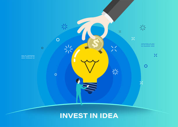 istock Large light bulb-coin bank with investment ideas and investor concepts 2196390028