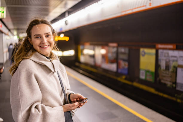 istock Waiting for the Train with a Smile 2196390203