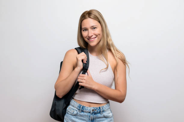 istock Blonde Happy Girl: Fresh Style and Positive Energy for a Productive Day 2196391249