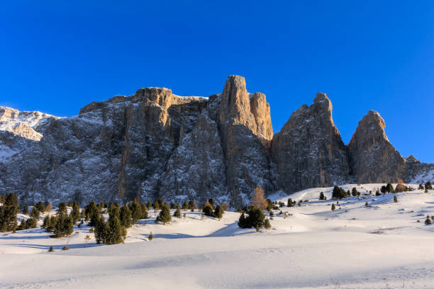 The Naranjo de Bulnes in Picos de Europa National Park. Spain. Europe.