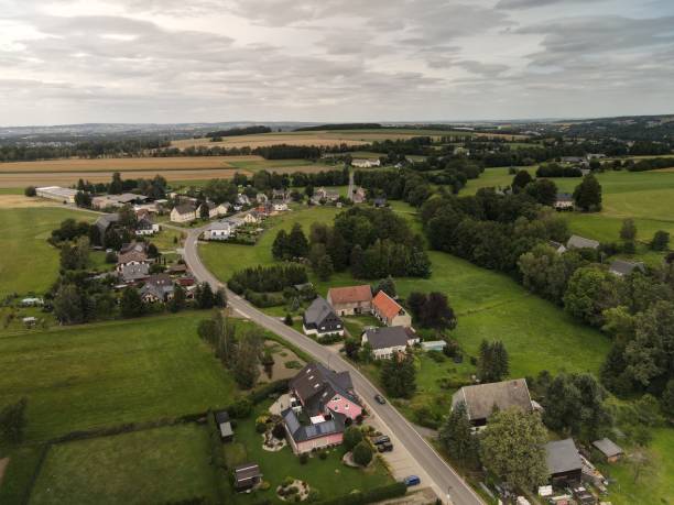 istock Stollberg Oberdorf from the air 2196396668