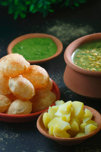 istock Golgappe (Pani Puri / Puchka / Gupchup) – A Spicy and Flavorful Delight! 2196403723