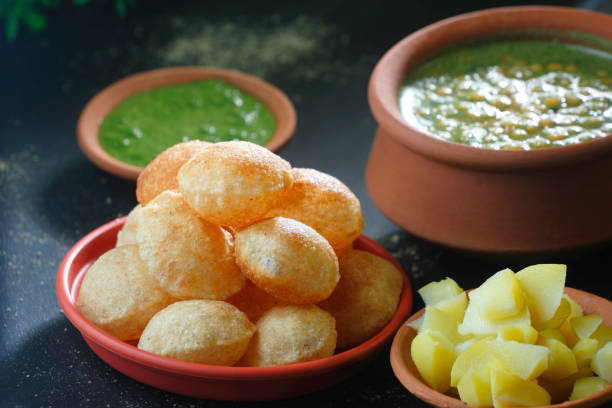 istock Golgappe (Pani Puri / Puchka / Gupchup) – A Spicy and Flavorful Delight! 2196404101
