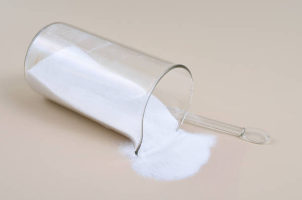 istock Sodium bicarbonate IUPAC name: sodium hydrogencarbonate, commonly known as baking soda or bicarbonate of soda 2196407730
