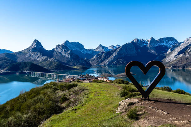 Heart in the mountains