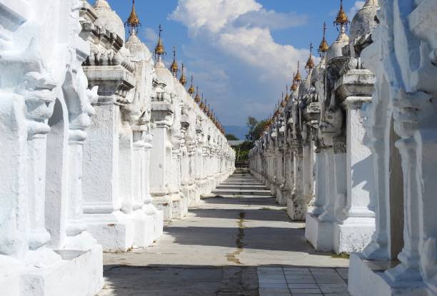 istock Kuthodaw Pagoda Temple Buddhist Stupa, Mandalay, Myanmar, Burma 2196420871