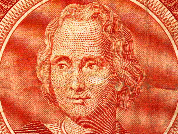 istock Female Vintage Currency Portrait 2196424473