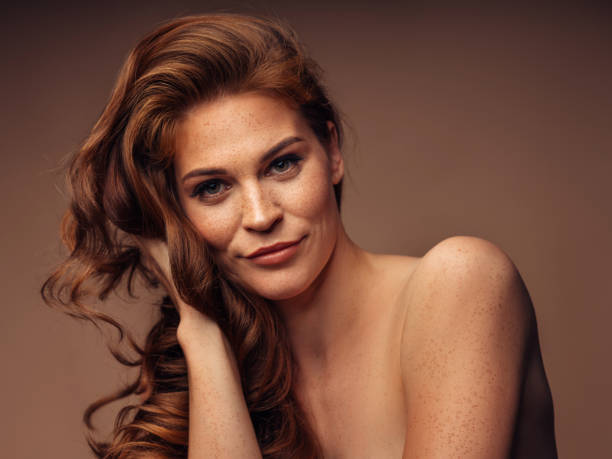 istock Timeless beauty captured in a warm, intimate portrait 2196424832