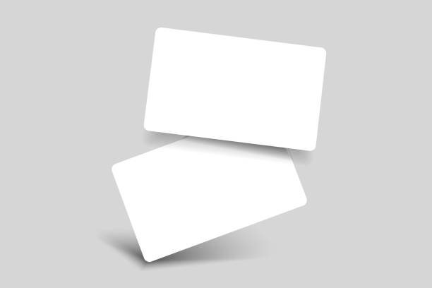 istock High quality vector business card mockup for your design template. Blank empty credit card or business card template. 2196428451