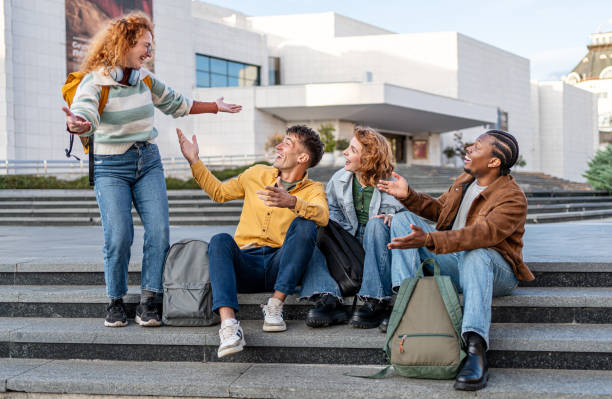 istock College students enjoying time together on campus 2196431127