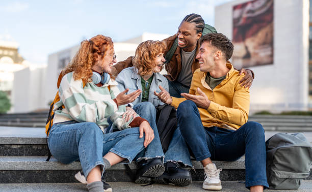 istock College students enjoying time together on campus 2196431332
