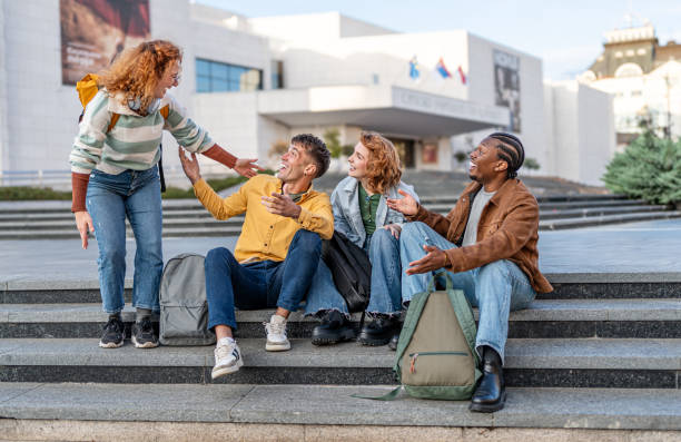 istock College students enjoying time together on campus 2196431398