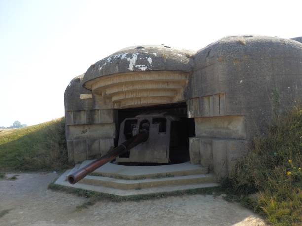 istock The old German WW2 Battery in Normandy 2196438305