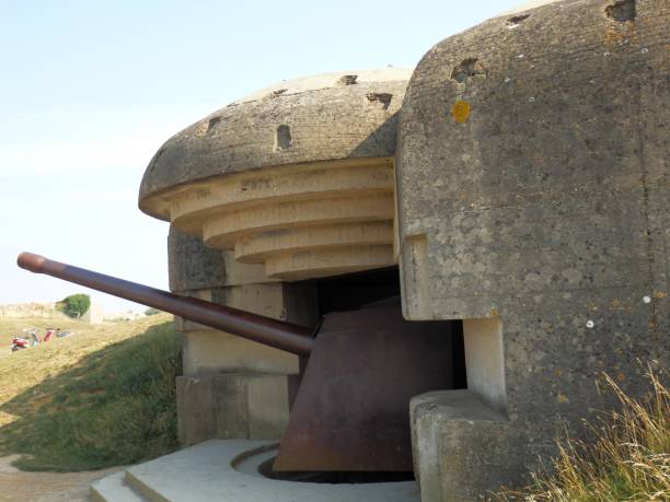 istock The old German WW2 Battery in Normandy 2196438308