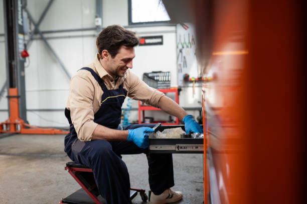 istock Portrait of a mechanic 2196438452