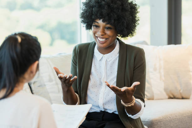 istock African American Therapist Counseling a Patient 2196439360