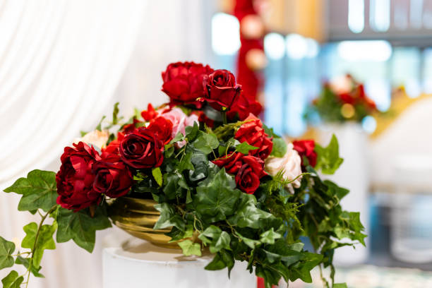 istock Indian wedding interiors and decorations 2196444509
