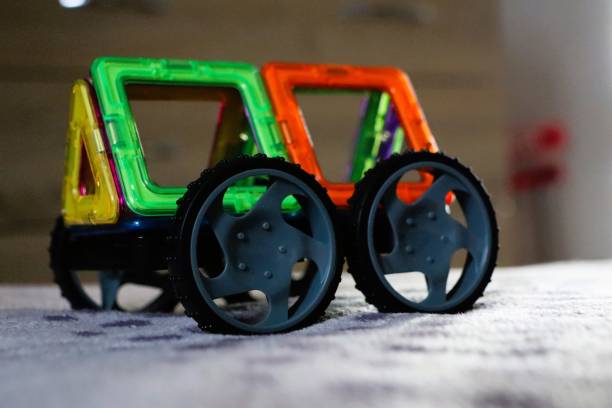 istock This is a Colorful Toy Car Model designed specifically for Creative Play and Educational Learning 2196447251