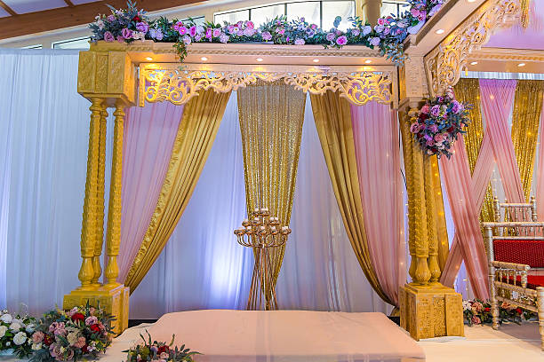 istock Indian wedding interiors and decorations 2196447926