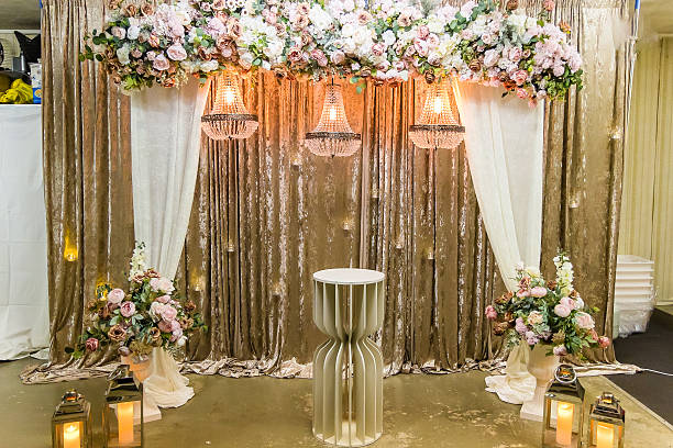 istock Indian wedding interiors and decorations 2196448024
