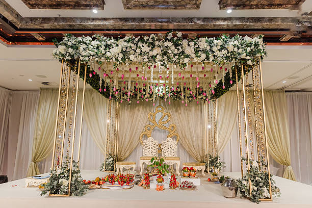 istock Indian wedding interiors and decorations 2196449572