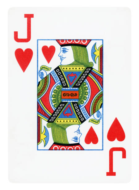 istock Jack Of Hearts playing card - Isolated (clipping path included) 2196453665