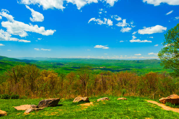 Skyline drive View in Shenandoah National Park, Virginia, USA.