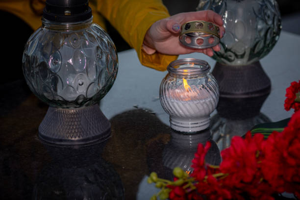 istock An Inviting and Cozy Candlelight Arrangement Featuring Lanterns and Beautiful Flowers 2196468527