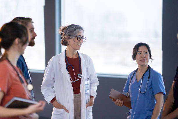 istock Casual Medical Team Meeting 2196471366