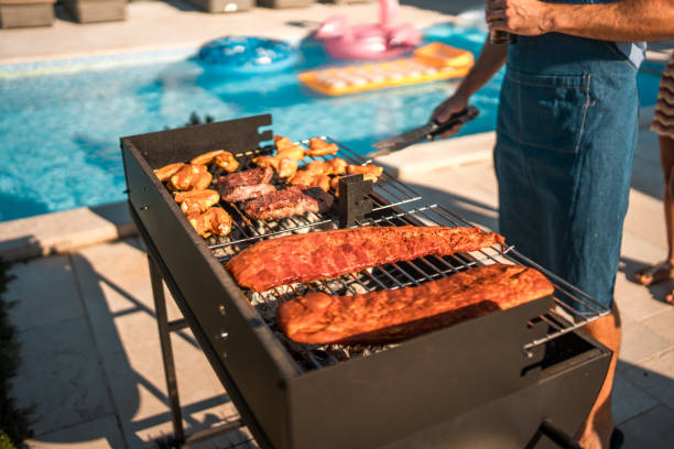 istock Sizzling Meat on the Grill by Hispanic Chef 2196483186