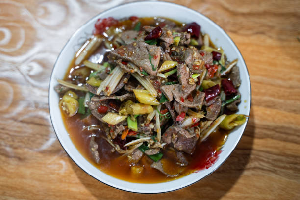 Delicious Southeast Asian stir-fried meat