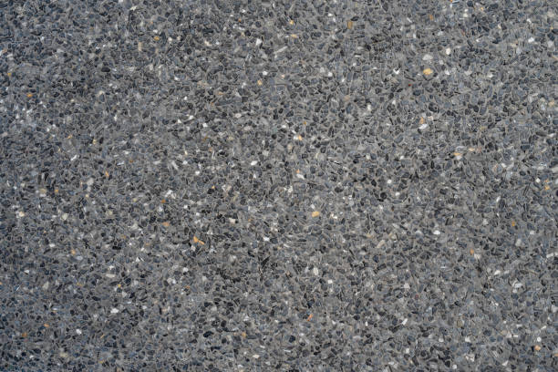istock Black gravel stone terrazzo wall background. 2196496994
