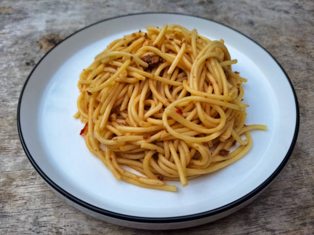 istock Spaghetti Bologonese On A Plate. Food Menu. 2196497920