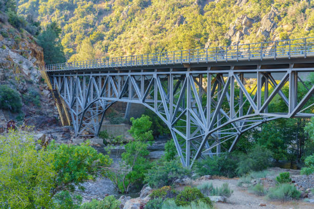 istock Johnsondale Bridge over Kern River in Camp Nelson, California 2196503002