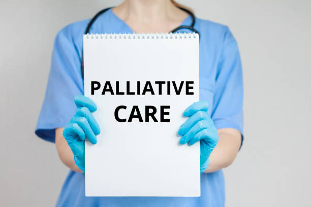 istock Palliative care inscription text general medical topics 2196514594